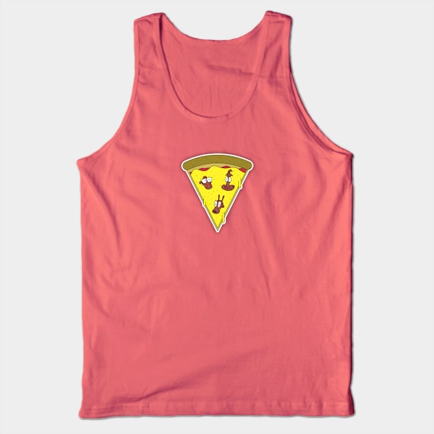 Rocko's Modern Life/ Pizza mashup Tank Top by meganther0se